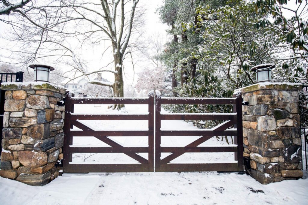 Simple Wooden Automated Gate