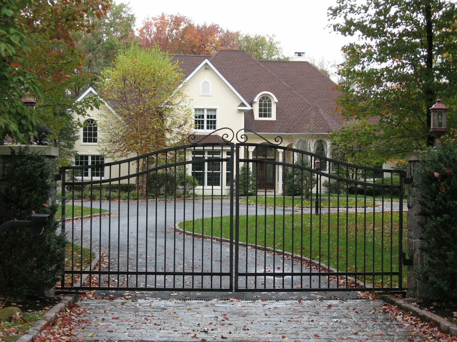 classic driveway gate by Tri State Gate