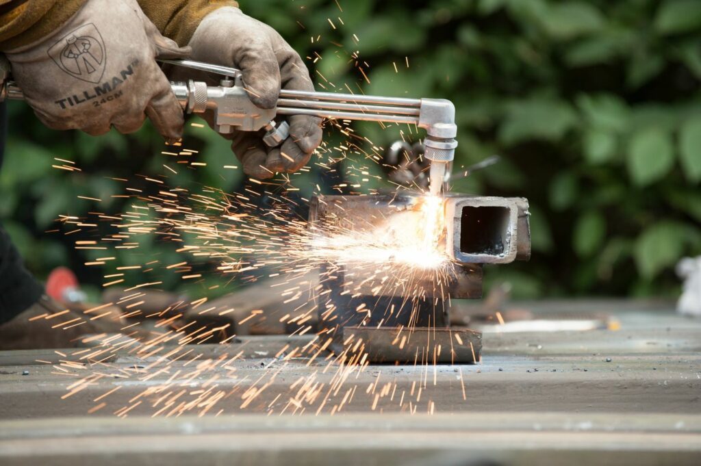 Custom Wrought Iron Gate Construction
