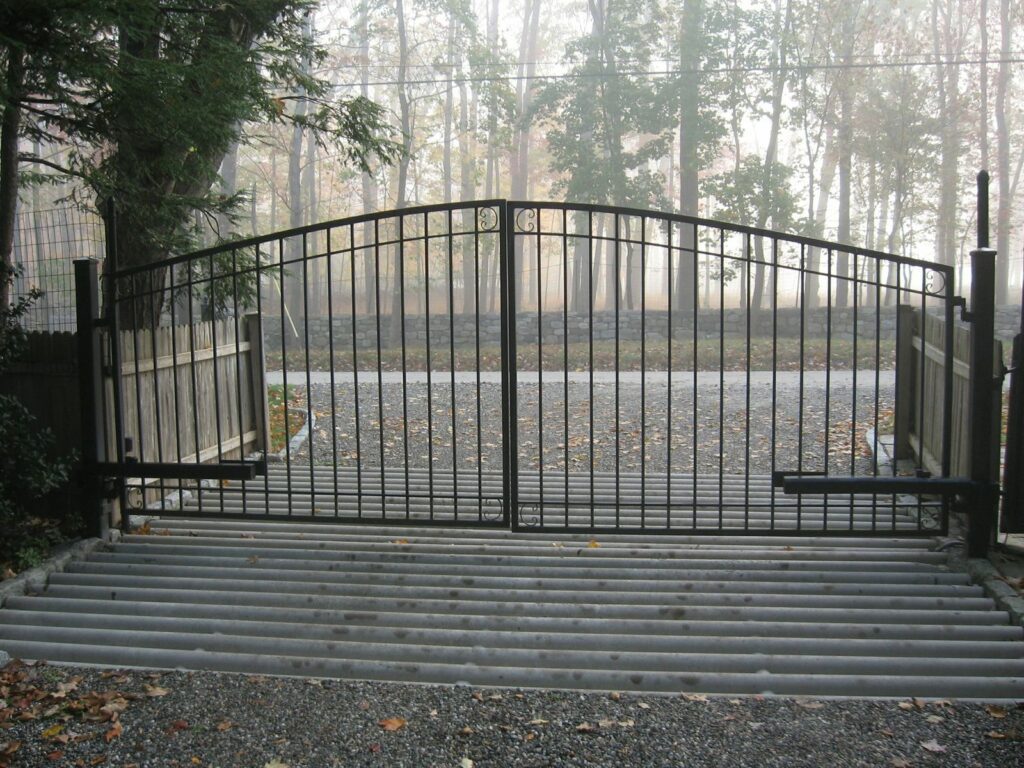 Metal Security Entrance for Gated Community