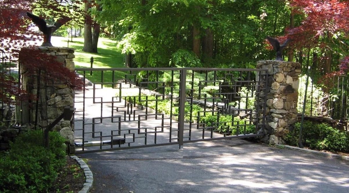 modern driveway gate by Tri State Gate