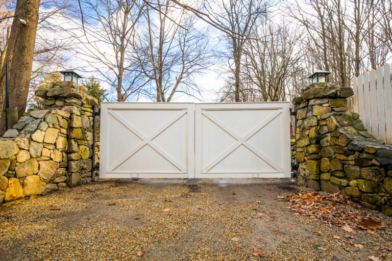 Composite driveway gate