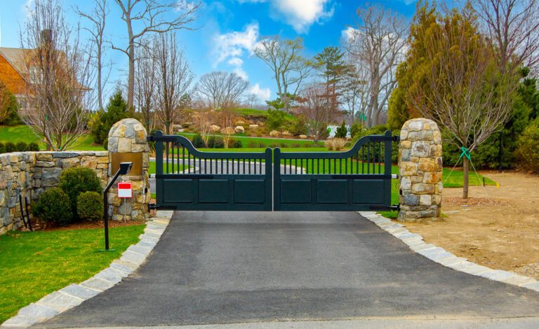 Composite driveway gate