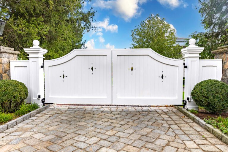 Composite driveway gate