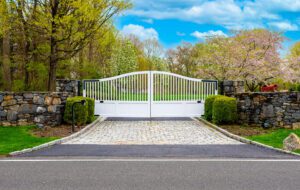 Composite driveway gate