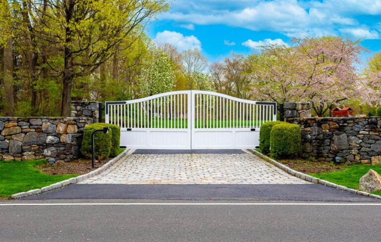 Composite driveway gate