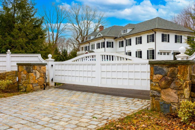 Composite driveway gate